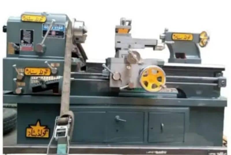 6.5 Feet Lathe machine We Deals in all kinds of Auto Mobile Machinery 8