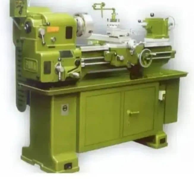 6.5 Feet Lathe machine We Deals in all kinds of Auto Mobile Machinery 11