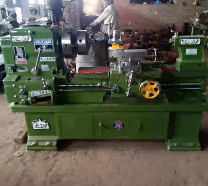 6.5 Feet Lathe machine We Deals in all kinds of Auto Mobile Machinery 12