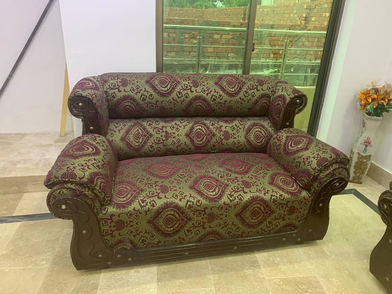 sofa set | 7 seater sofa | seven seater | sheesham 1