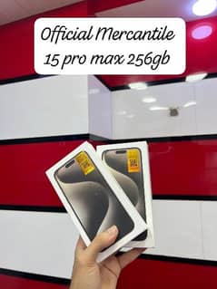 iphone 15 pro max 256gb official pta