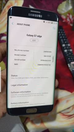 samsung s7 edge 4gb 32gb.  urgent sale