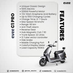 Evo electric scooty