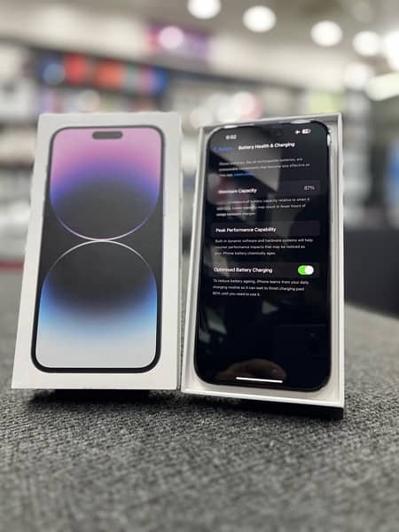 iPhone 14 Pro Max 256gb HK PTA Approved 6