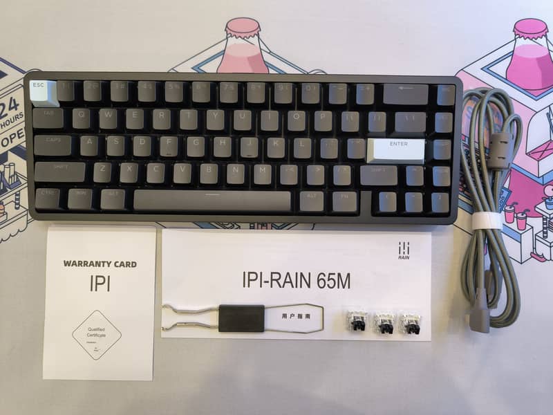 IPI Rain 65M Mechanical Keyboard Magnetic Switches HE Rapid Trigger 1