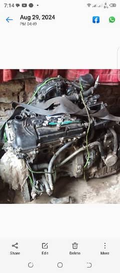 alto japani engine with CVT gear along with all accessories