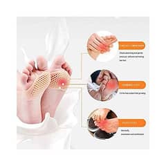 2Pcs Seilicone Tip Toe Breathable Foot Protector 0