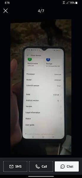 oppo a57 6/128 exchange only iPhone no singal fault. 2