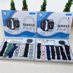 Diffrent Types of Smart Watches available with 7 straps series 9