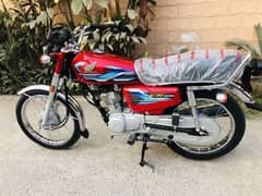 Selling brand-new zero meter Honda CG 125 (Urgent sale)