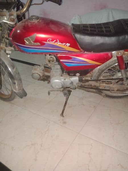 Honda cd 70 2007 model New condition whatsapp 03466106714 4