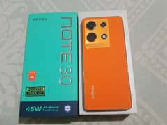 Infinix note 30 Orange Colour 8+8 / 256 GB Ram