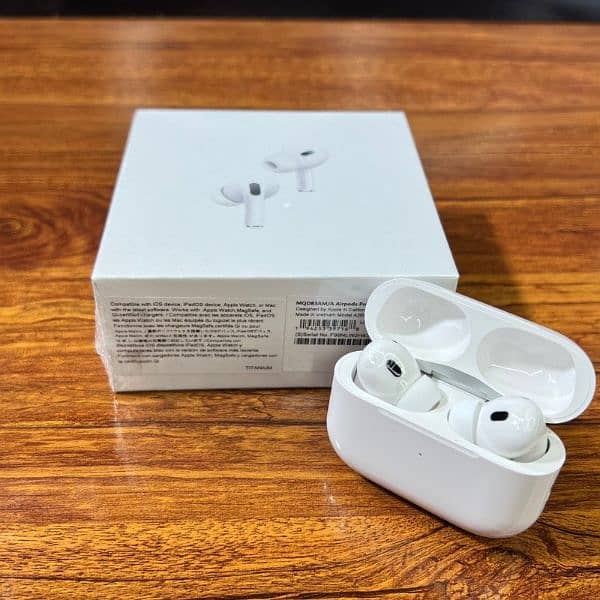 AIRPODS pro 2 orignal  balck and white color 3