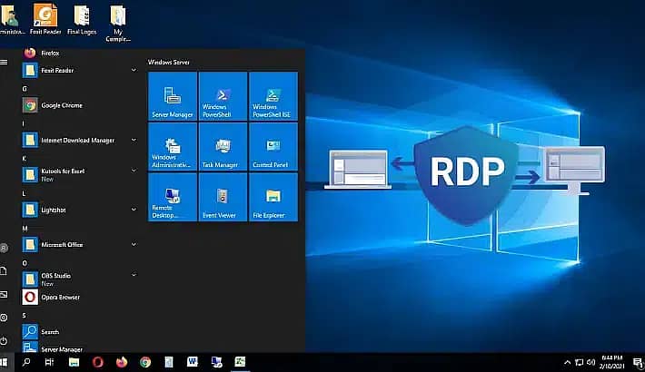 RDP | Remote Desktop | Windows Server | VPS 2