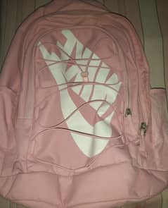 baby pink backpack