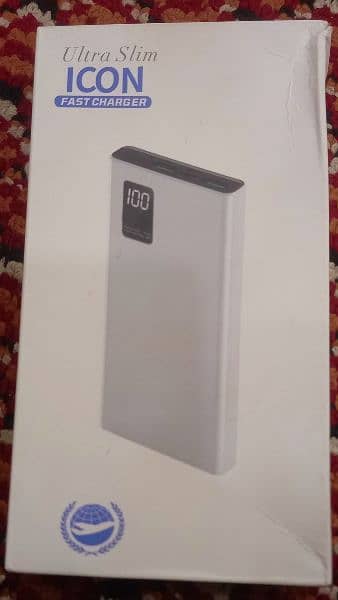 Icon power bank full mAH 10000. 0