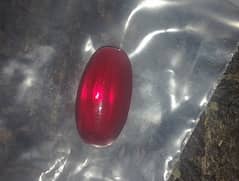 Original ruby (yaqut) ring stone