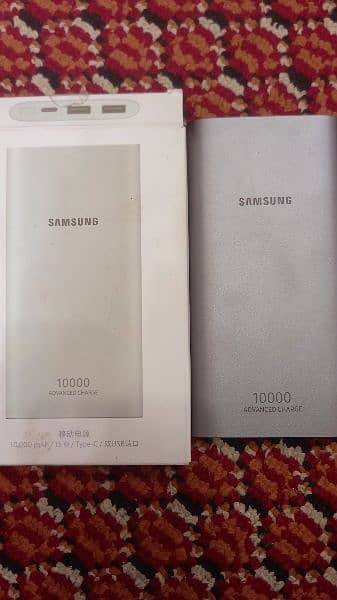 samsung power bank 10000 MAH full. 1