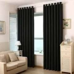 plain velvet curtain