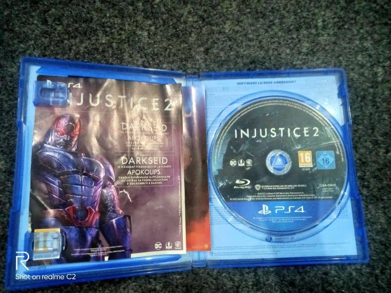 PS4 cds INJUSTICE 2 , FIFA 18 1