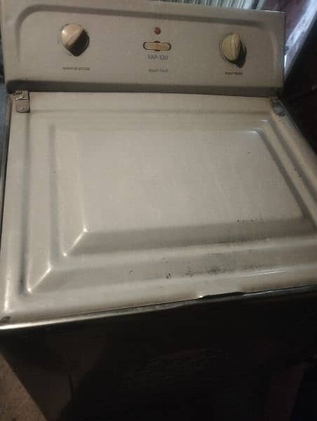 super ashia washing machine 320 model good working condition 1