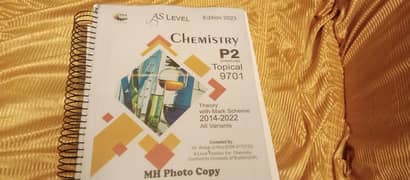 As Level Chemistry 9701 Topical Unsolved P2 (MH Photocopy)