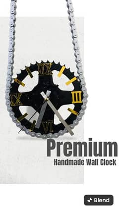 Premium Hand Made Wall Clock 0