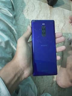 Sony Xperia 1 back glass break gaming and camera phone