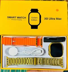 Smart watch 8 series 49mm gold edition