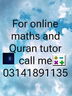 online math and Quran learning