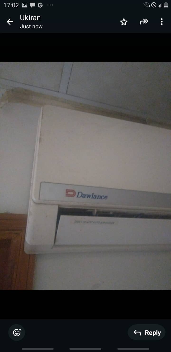 Split AC Dawlance Urgent sale 8