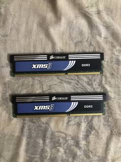 CORSAIR 4GB RAM 2+2 , DDR3