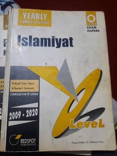 O levels Islamiat Yearlies