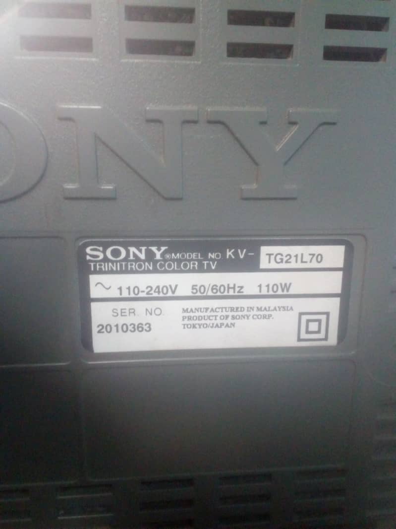 Sony tv 21 inch 2