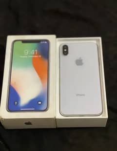 Apple iphone X 256 Gb with complete box whatsaap 0312=14=49=815