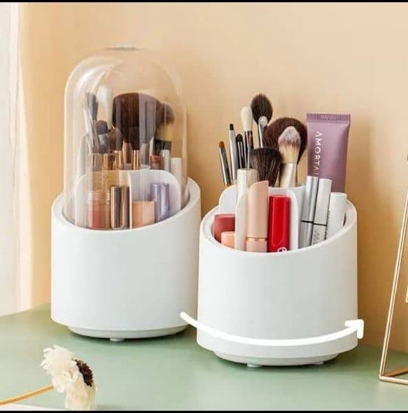 360 degrees makeup brushes Organizer available 5