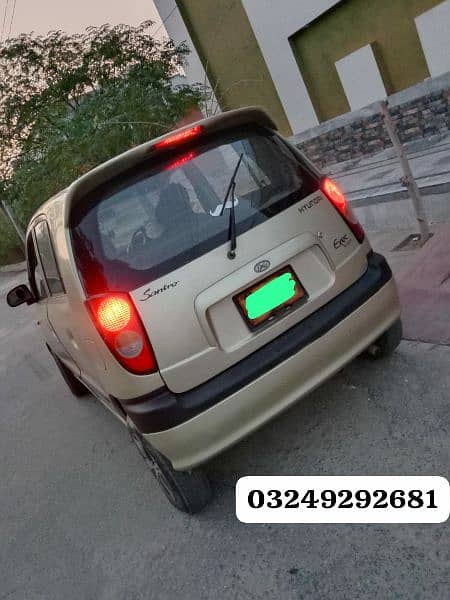 Hyundai Santro 2004 03249292681 better than mehran alto cultas coure 0