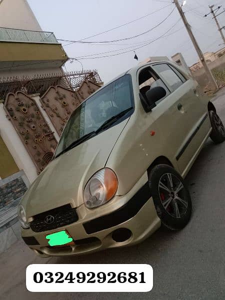 Hyundai Santro 2004 03249292681 better than mehran alto cultas coure 10