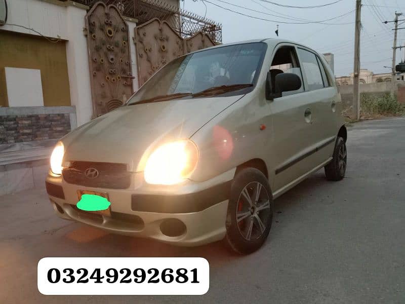 Hyundai Santro 2004 03249292681 better than mehran alto cultas coure 12