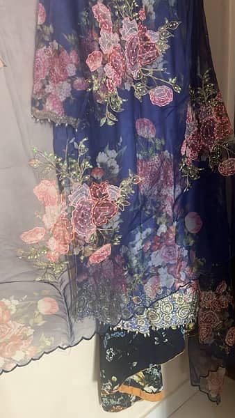 silk embroidered dress 1