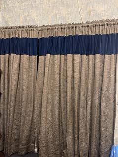 jacquard with velvet curtains