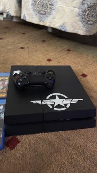 ps4 fat with box and cable 3