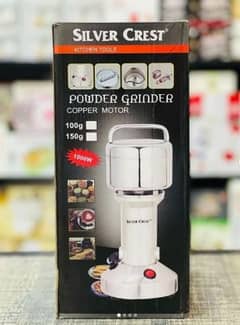 grinder machine silver crest