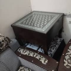 dabal bed 6 setar sofa set 1 singar 3 tebale