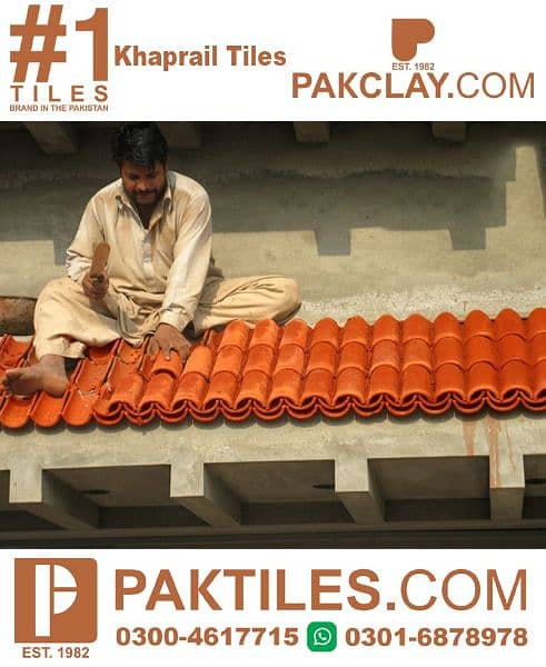 Clay tile/stone tiles/Terracotta Tiles/Khaprail Tiles,Clay/Roof Khapra 4