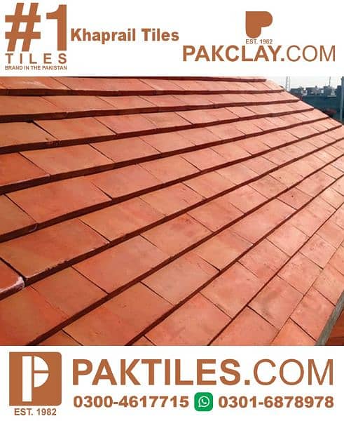 Clay tile/stone tiles/Terracotta Tiles/Khaprail Tiles,Clay/Roof Khapra 13