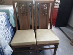 Wood chairs