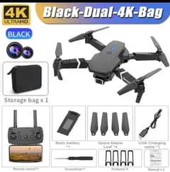 E88 pro RC drone 4k professional with duel camera