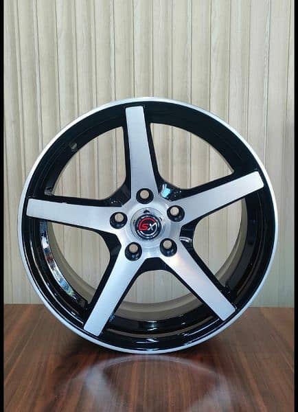 alloy rim available at factory rate. . 2