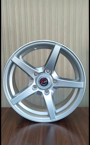 alloy rim available at factory rate. . 4